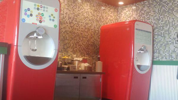 Dual Coke Freestyle machines