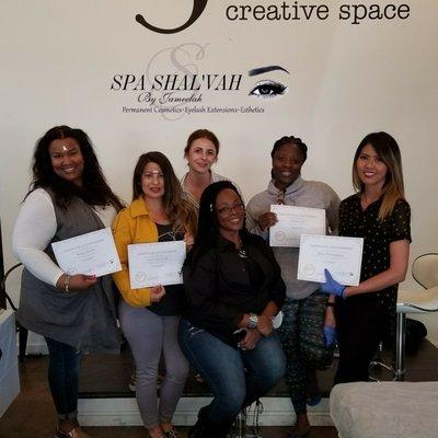 Microblading training classes available. Email at Spa.shalvah1@gmail.com for full class details. Follow on Instagram @spashalvah_of_sandiego