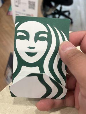 Gift card for reviewing