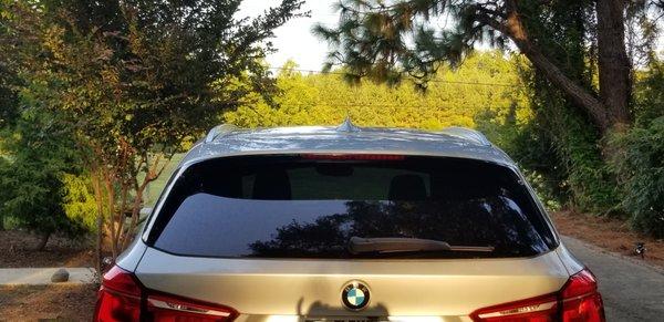 Rear 2019 BMW X1