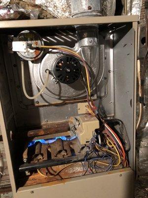 Professional furnace repair or replacements.