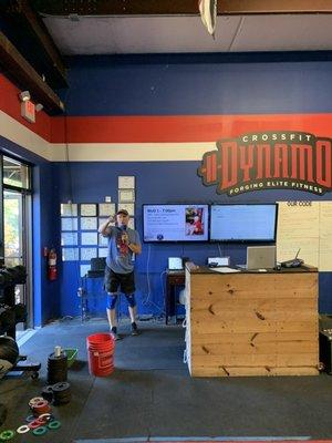 CrossFit Dynamo's 6th annual 24 in 24, benefitting the Rally Foundation. John Manser, Owner & Head Coach