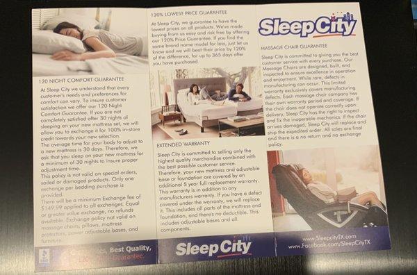 12/31/22: Sleep City Guarantees