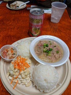 Chicken long rice Friday Plate Special