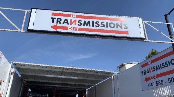 Exterior of Transmission Shop