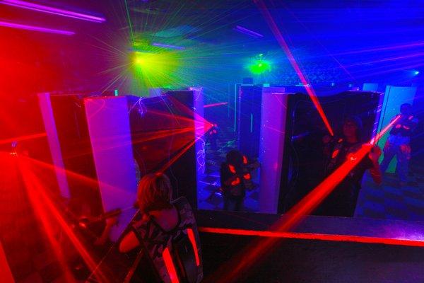 2-Level Laser Tag Arena