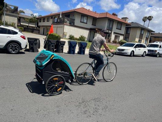 Bike trailer