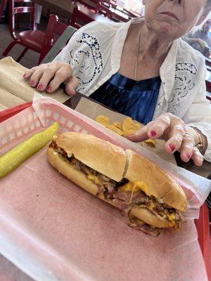 Smokehouse Beef & Cheddar Brisket Sub