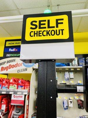 Self checkout here is a plus! :))