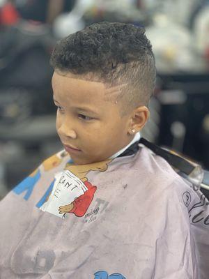 Kids low fade