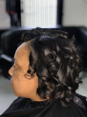 Silk Wrap/ Curl Style