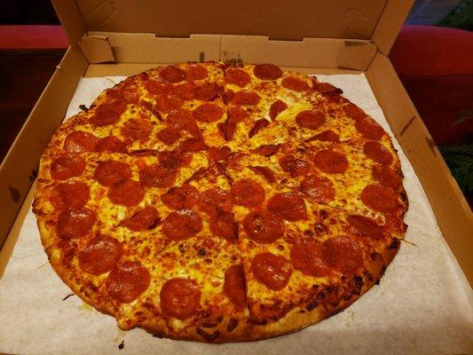 16 inch pep pizza