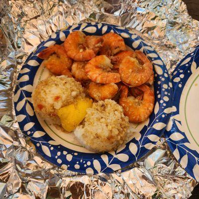 Shrimp scampi