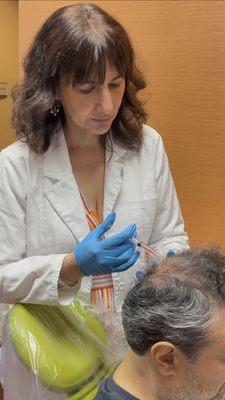 Mesotherapy hair growth trea