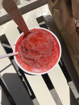 Penelope's Sno Balls at the Beach