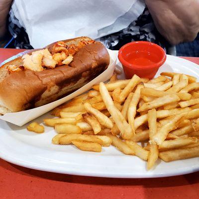 Hot Lobster Roll platter