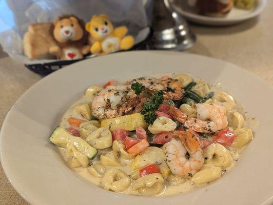 Shrimp Primavera Tortellini