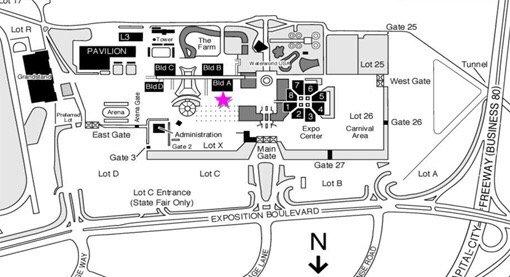 Expo grounds map