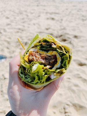 Beach Burrito Sandwich