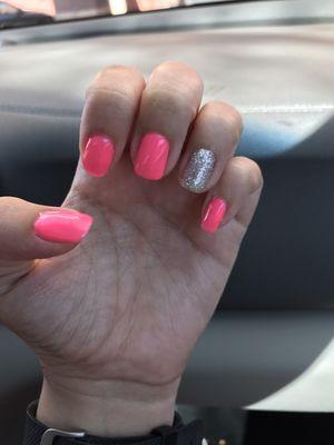 My gel nails!!!