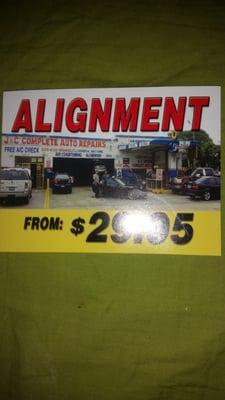 $29.99 alignment special