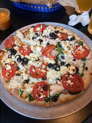 GF Mediterranean Pizza