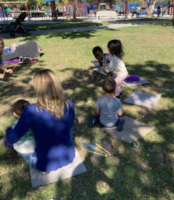 Babies in action, music and movement