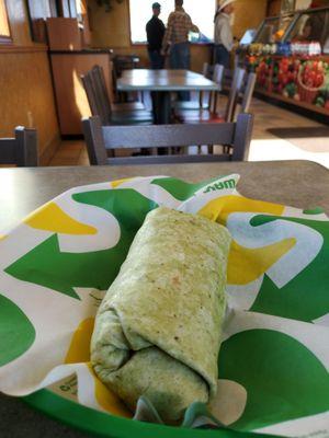 spinach wrap