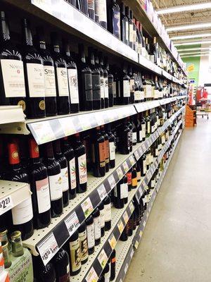 Wine section needs improvement :(