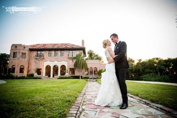 Beautiful backdrop - Howey Mansion