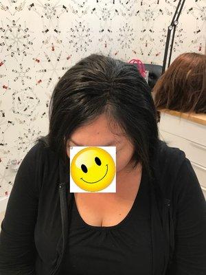 after hair integrations