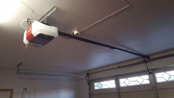 New Garage Door Belt Drive...installed by Byron...Dependable Garage Door.