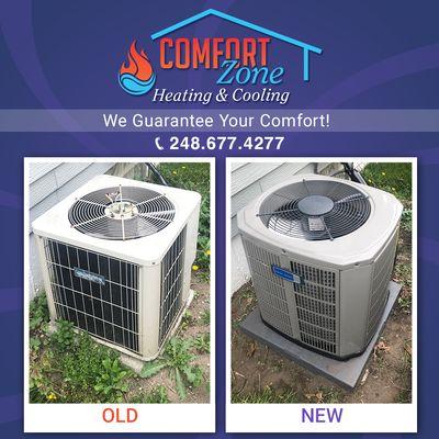 Another A/C replacement installation by our pro techs! Call us to schedule your FREE estimate on new a A/C unit!