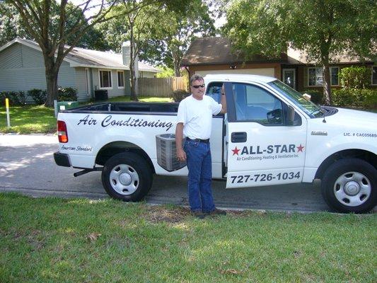 Mark L. Perry (Owner) of ALLSTAR AIR CONDITIONING, has been in business for 25 years! This company is best in the business! FREE CHECK UP!