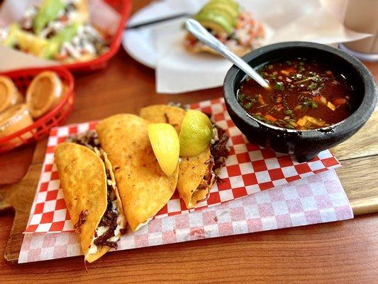 birria tacos were so good!!!