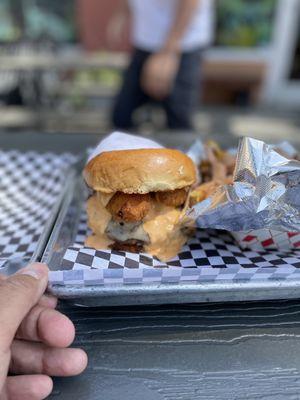 1/2 lb. Napalm Death Burger