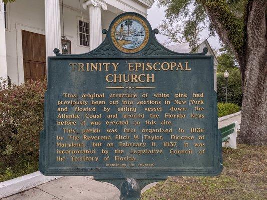 Trinity Episcopal Church, Apalachicola