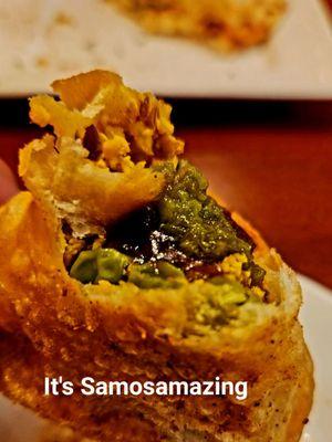 The Best Samosa in all of Las Vegas, home made recipie. Guarantee a flavor spree.  "It's the most Amazing Samosa'