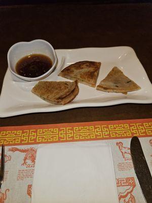 Scallion pancakes $6.00