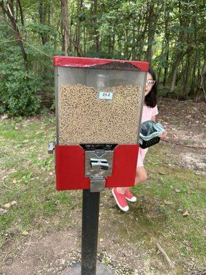 Chicken food for 25 cents