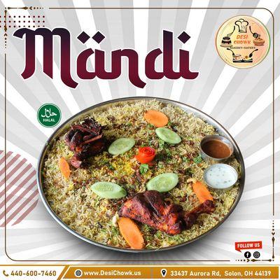 Authentic Arabic Mandi 

#desichowksolon #solon #foodies #cleveland