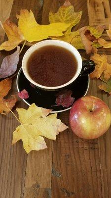 Hots spiced cider