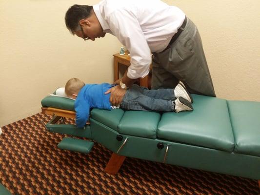 Chiropractic helps keep kids healthy and active.  Chiropractic knows no age!!!