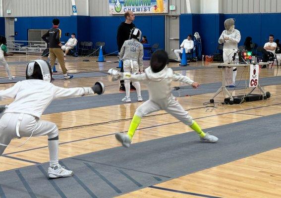 Youth Fencers compete at Regional and National levels