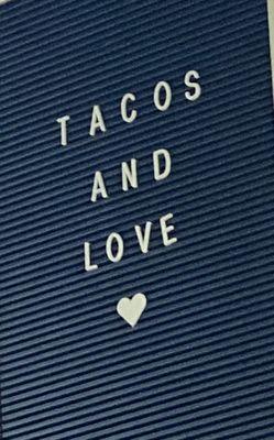 Tacos but sure as hell NO love tonight with the sad assembly I received