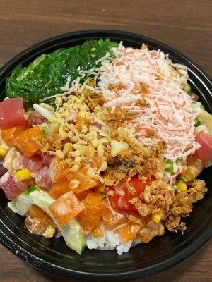 Medium Poke Bowl (3 proteins)