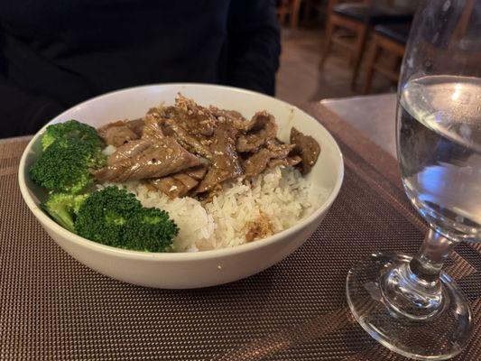 Garlic Pepper Rice Bowl