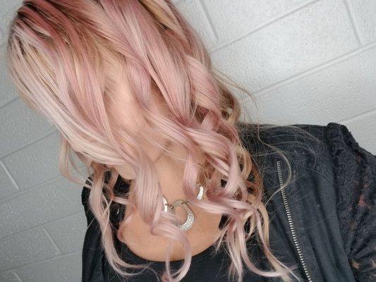 Pink that washes out in one wash! - willow