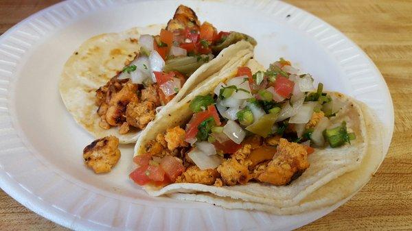 Chicken tacos! Superb!