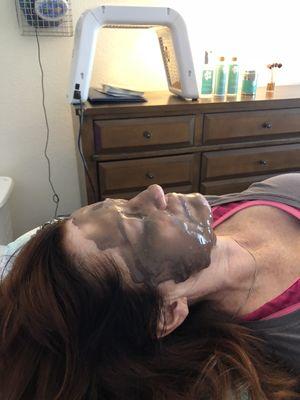 Cocoa hydra gel mask. By Peggy.